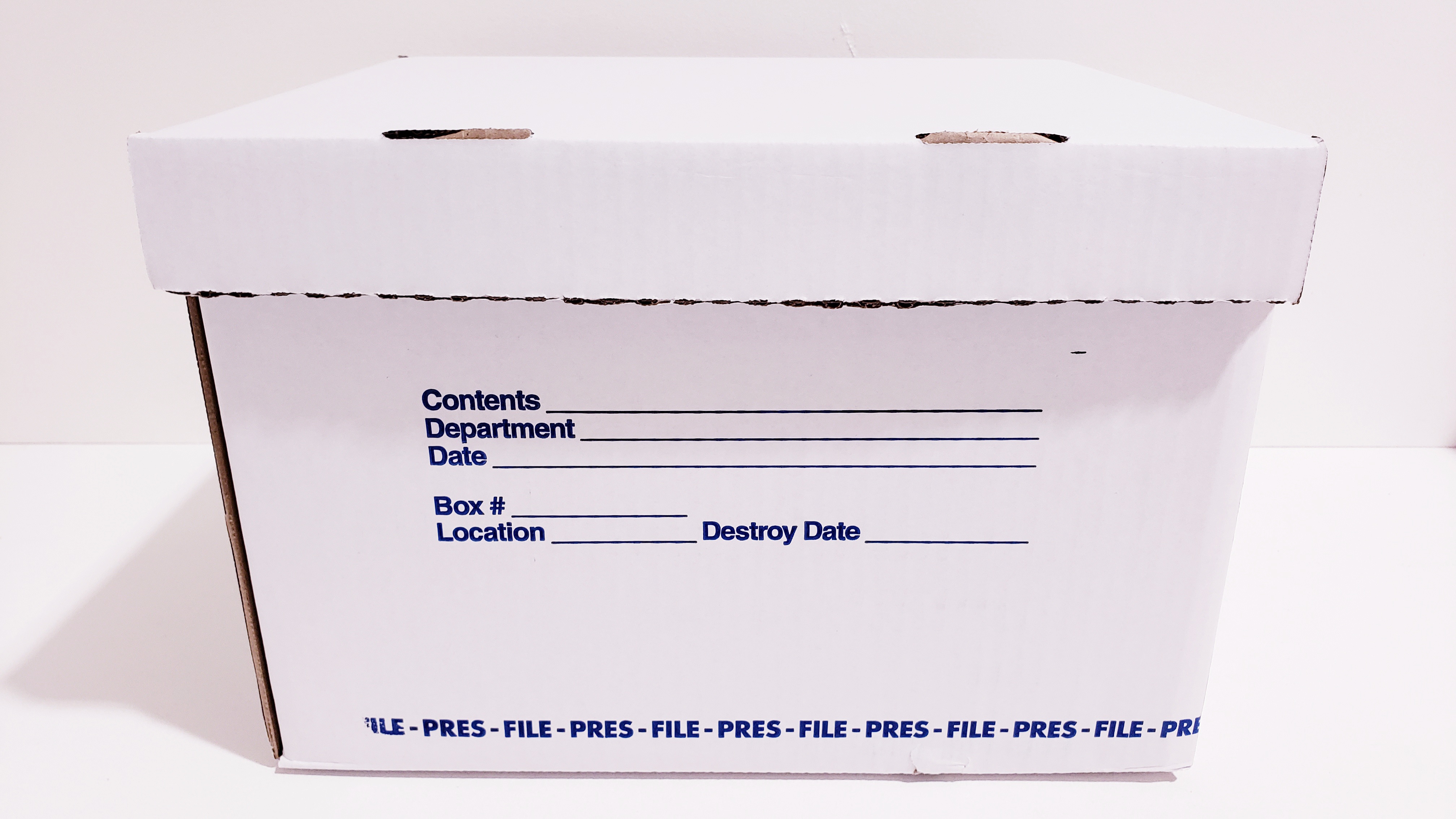 The Box Store by FlatRate Moving 6 Small File/Legal Document Boxes 12x15x10